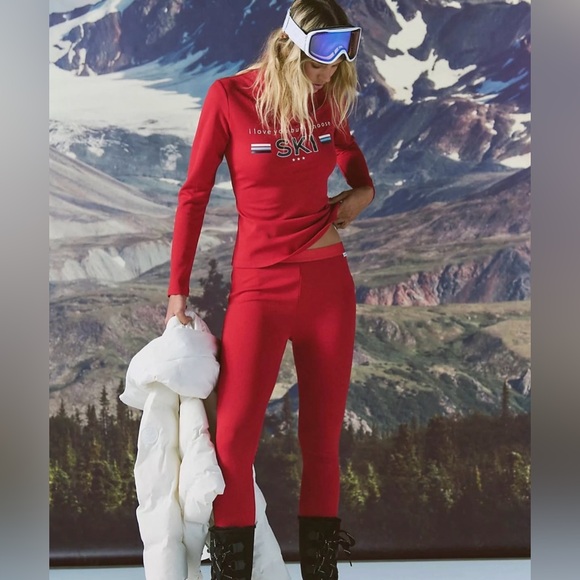 We Norwegians Pants - We Norwegians bibi zip up and legging set